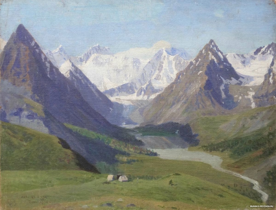 Горный пейзаж». 1926. Гуркин Григорий Иванович